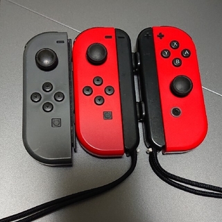 ニンテンドースイッチ(Nintendo Switch)のジョイコン joy-con ジャンク 3つセット(家庭用ゲーム機本体)