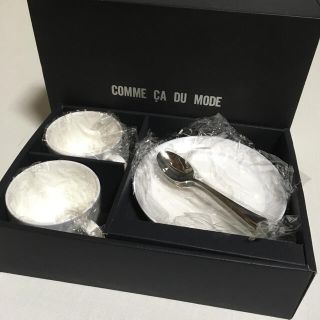 コムサデモード(COMME CA DU MODE)のコムサデモード　ペアコーヒーカップセット(食器)