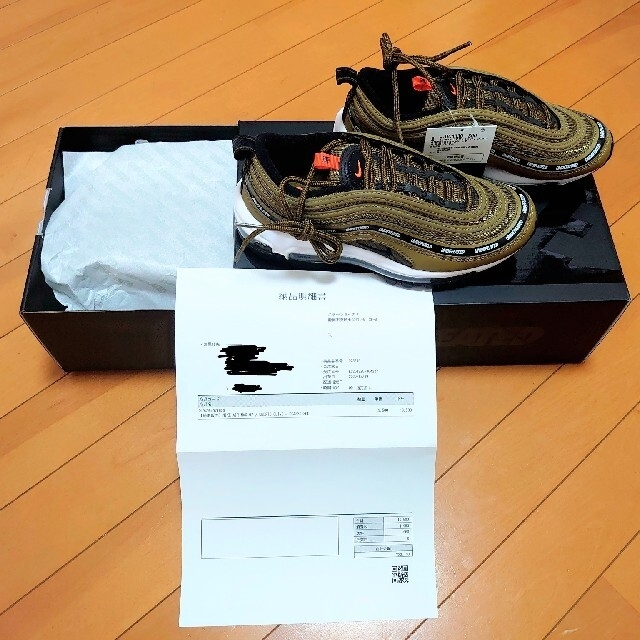 NIKE(ナイキ)のNIKE AIR MAX 97 / UNDFTD OLIVE   23cm メンズの靴/シューズ(スニーカー)の商品写真