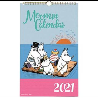 リトルミー(Little Me)のムーミン カレンダー 2021年 壁掛け スケジュール帳(カレンダー/スケジュール)