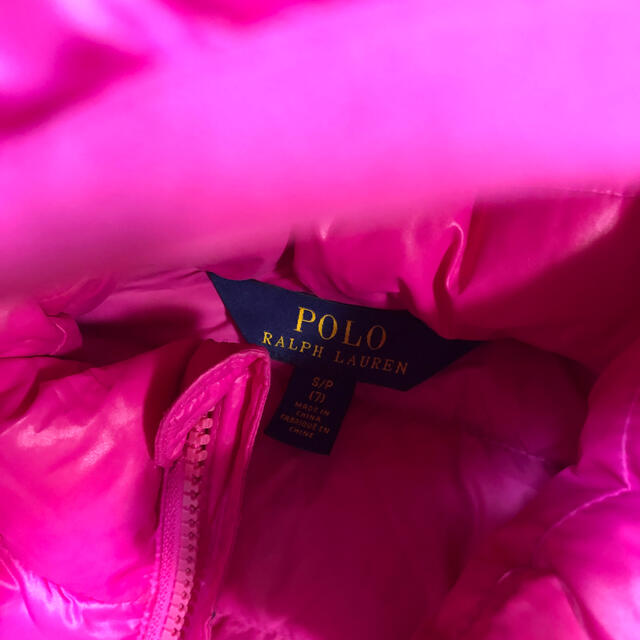 POLO RALPH LAUREN(ポロラルフローレン)のPolo Ralph Laurenラルフローレンサイズ7の130ダウンコート キッズ/ベビー/マタニティのキッズ服女の子用(90cm~)(コート)の商品写真