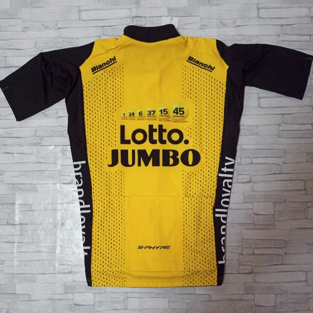 支給品 Lotto Jumbo サーマル裏起毛 サイクルジャージ SHIMANO 支給品 Lotto Jumbo サーマル裏起毛 サイクルジャージ SHIMANO