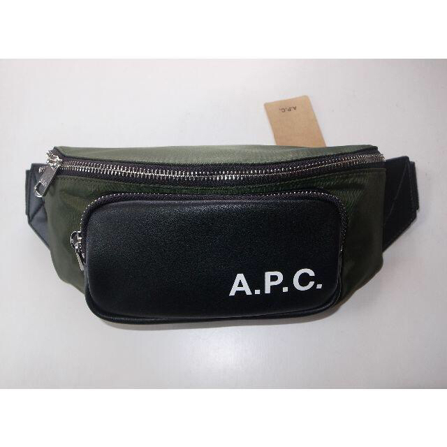 A.P.C(アーペーセー)のAPC Camden ヒップバッグ ウエストバッグ ボディバッグ green メンズのバッグ(ウエストポーチ)の商品写真