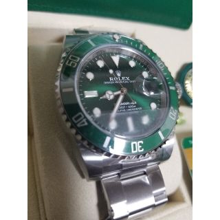 ロレックス(ROLEX)のロレックス　サブマリーナデイト　116610LV　コマ調整なし　未使用品(金属ベルト)