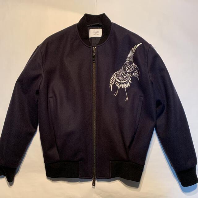 DRIES VAN NOTEN - PORTS1961 刺繍ブルゾン ボンバージャケットの通販 DRIES VAN NOTEN - PORTS1961 刺繍ブルゾン ボンバージャケットの通販