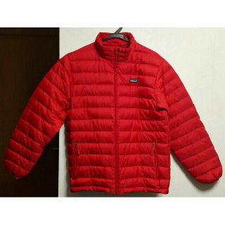 patagonia ダウンジャケット Boy's XLサイズ レッド