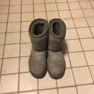 アグ(UGG)のUGGムートンブーツグレー(ブーツ)