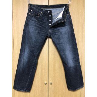 ウエアハウス(WAREHOUSE)のウエアハウス　lot1100 BLACK (USED WASH 濃) 36インチ(デニム/ジーンズ)