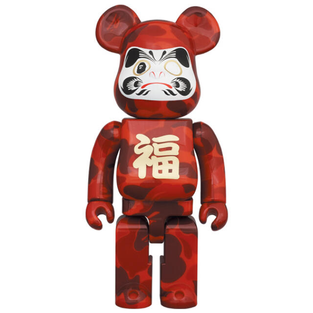 MEDICOM TOY(メディコムトイ)のBE@RBRICK BAPE®️ 招き猫 & 達磨 400% 2セット（計4体） エンタメ/ホビーのフィギュア(その他)の商品写真