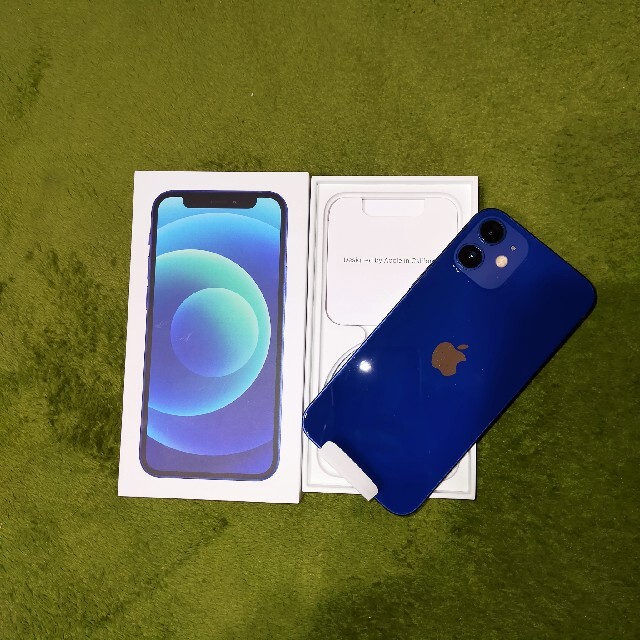 【新品未使用】iPhone12 mini 64GB Blue SIMロック解除済