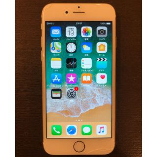 アイフォーン(iPhone)の[値下げしました] iPhone 6s simフリー 64GB ゴールド(スマートフォン本体)