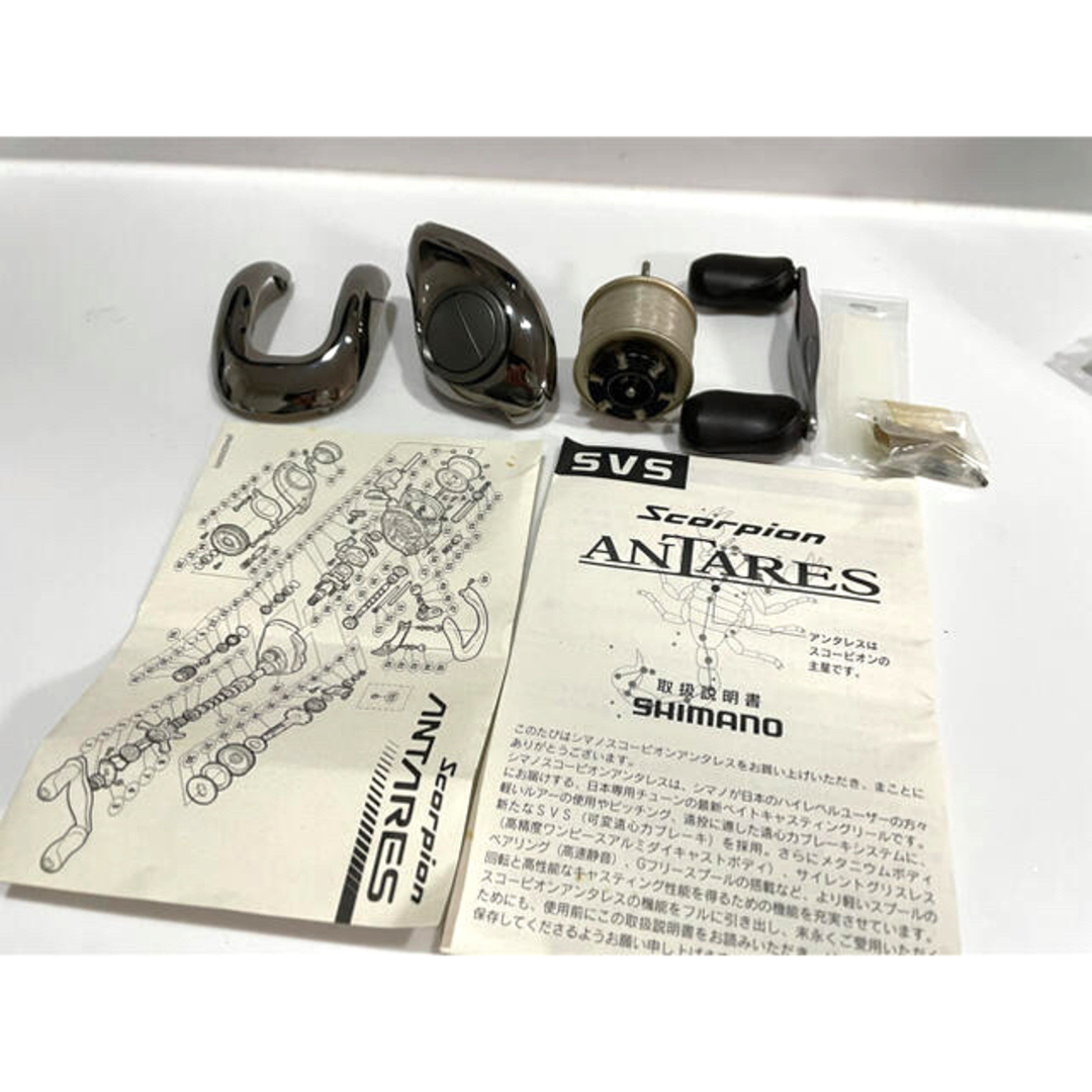 SHIMANO - アンタレス5 左 遠投カスタム スペアパーツ多数の通販 SHIMANO - アンタレス5 左 遠投カスタム スペアパーツ多数の通販