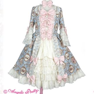 アンジェリックプリティー(Angelic Pretty)のAngelicPretty PrincessRococo ドレス(ひざ丈ワンピース)