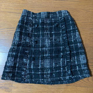 ボボンニジュウイチ(Bobon21)のお姫様ツイードスカート(ミニスカート)