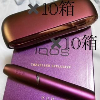 IQOS - 即発 IQOS アイコス3 DUO イリディセントパープル 10箱の通販｜ラクマ