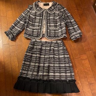 トゥービーシック(TO BE CHIC)のTO BE CHIC  ツイードのスーツ(スーツ)