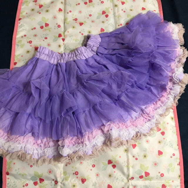 未使用    panpantutu  スカート  Ｌ キッズ/ベビー/マタニティのキッズ服女の子用(90cm~)(スカート)の商品写真