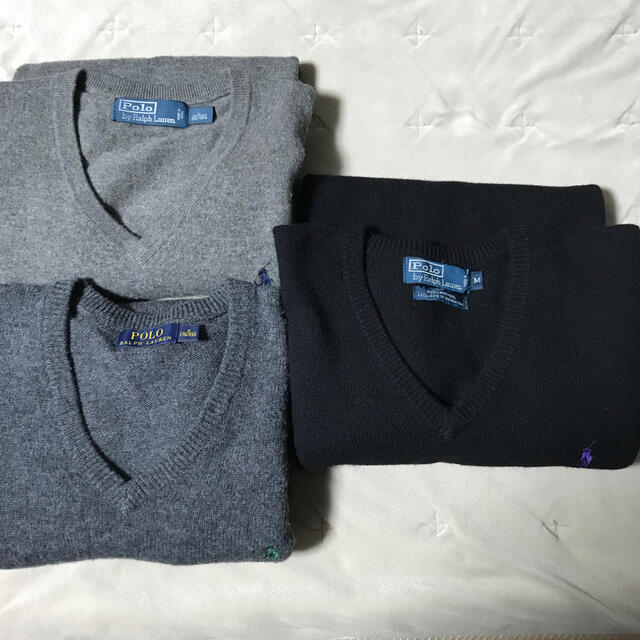 POLO RALPH LAUREN(ポロラルフローレン)のラルフローレンＶネックセーター メンズのトップス(ニット/セーター)の商品写真