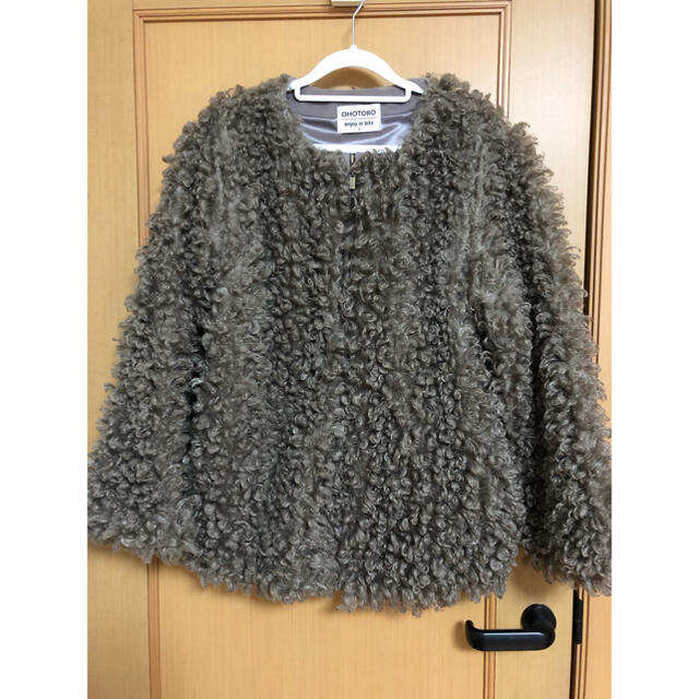 OHOTORO - ohotoro mcmc outer 韓国 モコモコ プードル コート モカ 茶