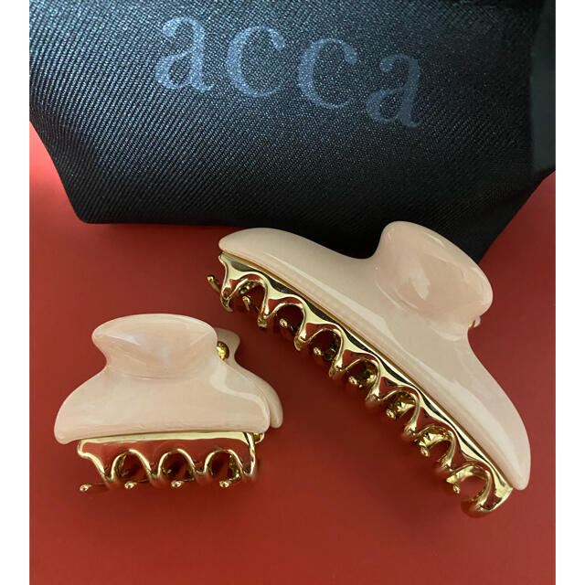 acca(アッカ)のacca クリップセット　新品 レディースのヘアアクセサリー(バレッタ/ヘアクリップ)の商品写真