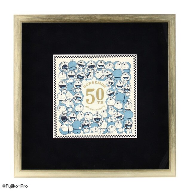 ドラえもん浮世絵木版画・50th Anniversary 50 poses