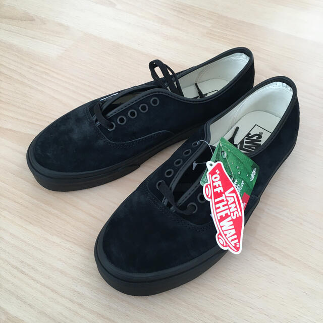 VANS AUTHENTIC  ブラックスウェード サイズ:26.5