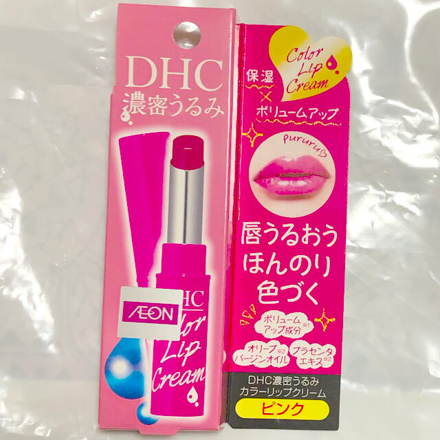 DHC(ディーエイチシー)のDHC 濃密うるみカラーリップクリーム ピンク(1.5g) コスメ/美容のスキンケア/基礎化粧品(リップケア/リップクリーム)の商品写真