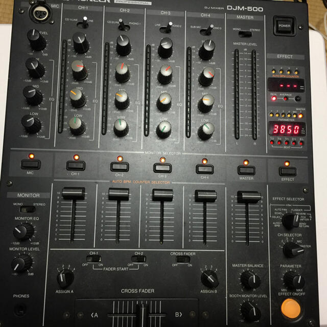 pioneer djm500 ミキサー