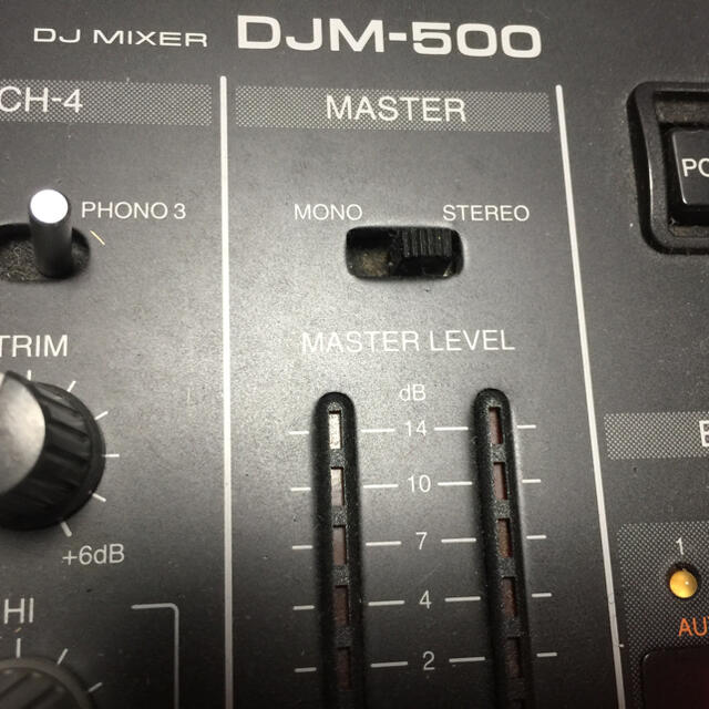 pioneer djm500 ミキサー 楽器のDJ機器(DJミキサー)の商品写真