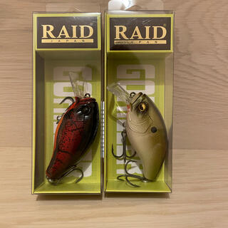 RAID JAPAN レベルクランク ゴリラー　2個セット　GORILLER(ルアー用品)