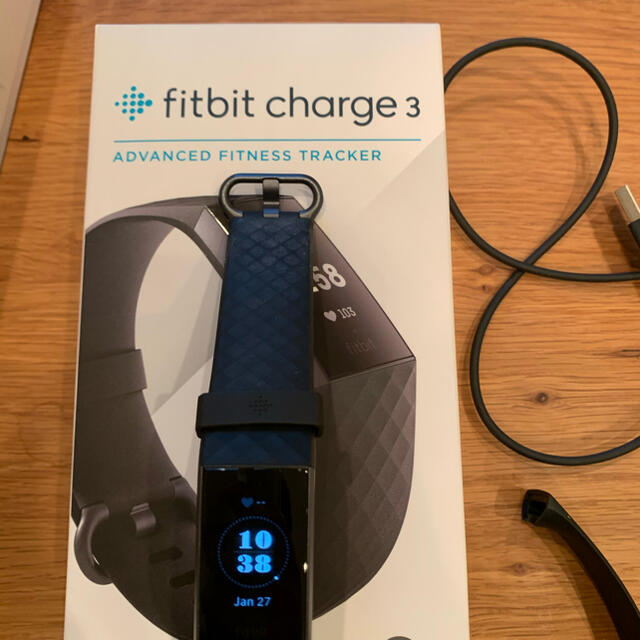 トレーニング用品Fitbit CHARGE3 ブラック