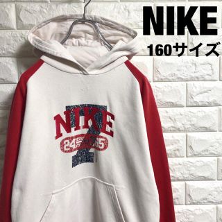 ナイキ(NIKE)のNIKE  ナイキ　プルオーバーパーカー　キッズ160サイズ　レディースSサイズ(ジャケット/上着)