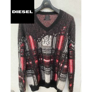 ディーゼル(DIESEL)のDIESEL ディーゼル モヘア混 Ｖネック ニット(ニット/セーター)