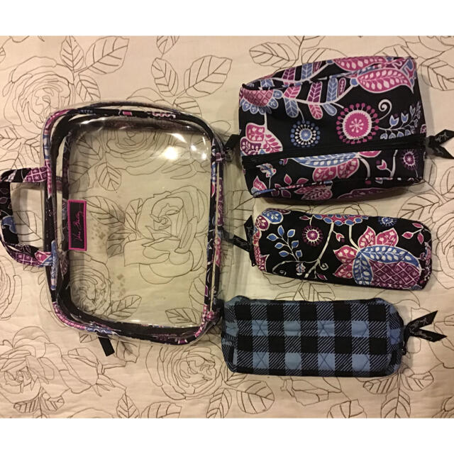 Vera Bradley(ヴェラブラッドリー)のVera Bradley       ポーチ3点セット レディースのファッション小物(ポーチ)の商品写真