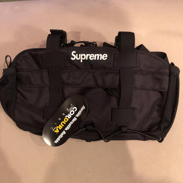 Supreme(シュプリーム)の新品 19AW Waist Bag Black シュプリーム　ウエストバック メンズのバッグ(ウエストポーチ)の商品写真