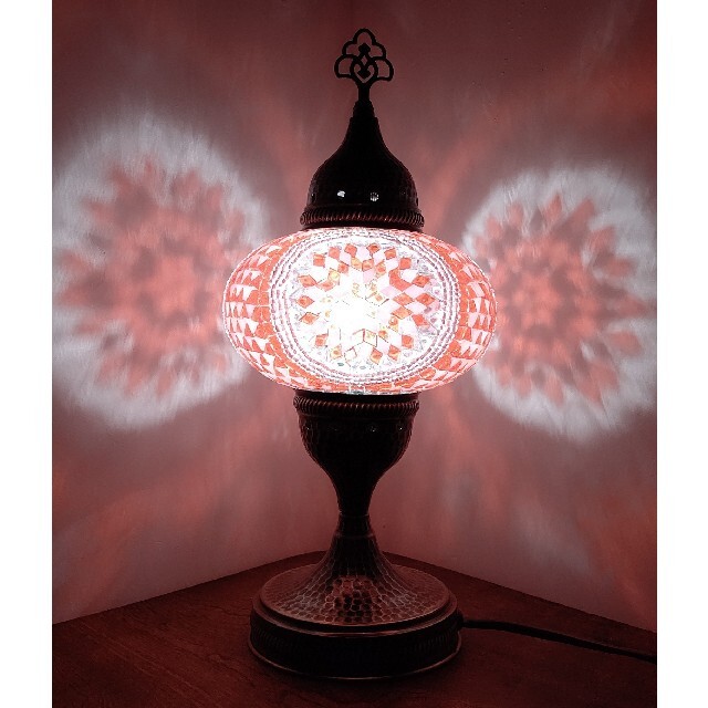 SALE 30%OFF】トルコ製ハンドメイド モザイクランプ - ライト/照明/LED SALE 30%OFF】トルコ製ハンドメイド モザイクランプ - ライト/照明/LED