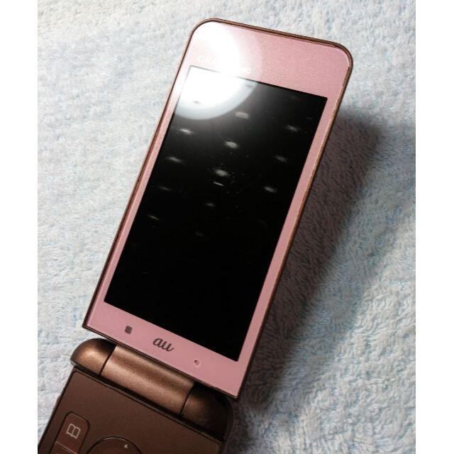au Gratina 4G KYF31 ピンク SIMロック解除済み スマホ/家電/カメラのスマートフォン/携帯電話(携帯電話本体)の商品写真