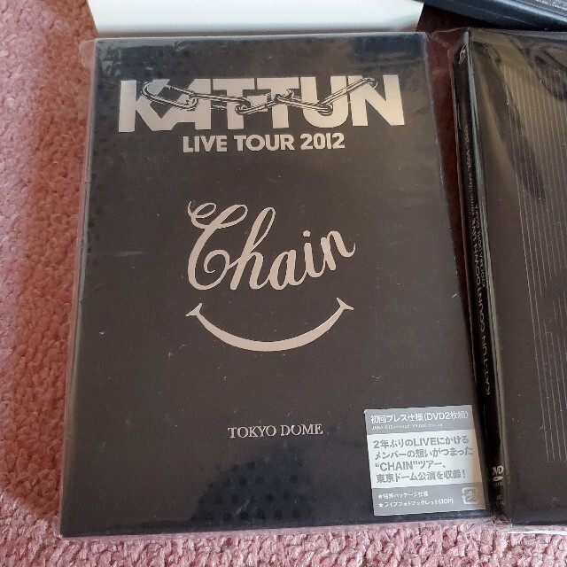 KAT-TUN(カトゥーン)のKAT-TUN DVD 5枚セット エンタメ/ホビーのタレントグッズ(アイドルグッズ)の商品写真