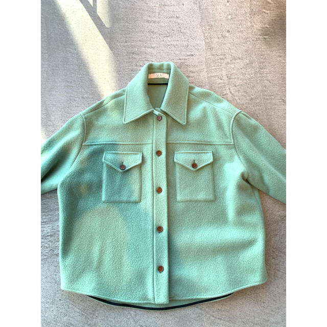 TELA】2019AW ウールシャツジャケット レディース ジャケット/アウター