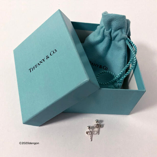 Tiffany & Co.(ティファニー)のぶたこ様専用　　ティファニー　バイザヤード　ピアス　ダイヤモンド　シルバー レディースのアクセサリー(ピアス)の商品写真