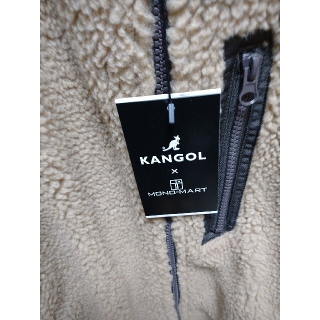 KANGOL(カンゴール)の【1/16値下げ】KANGOL/カンゴール リバーシブル シープボア フリース メンズのジャケット/アウター(その他)の商品写真