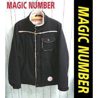 MAGIC NUMBER - MAGIC NUMBER マジックナンバー 肉厚 ボア ランチジャケット コートの通販｜ラクマ