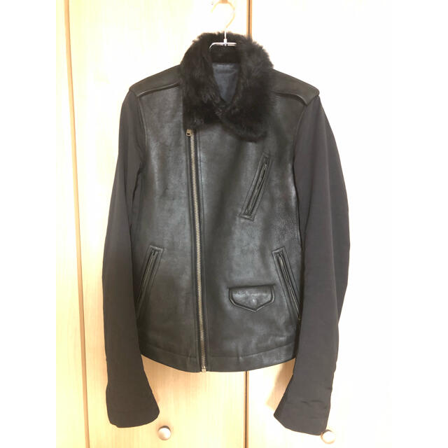 Rick Owens Stooges Biker ライダースジャケット 46