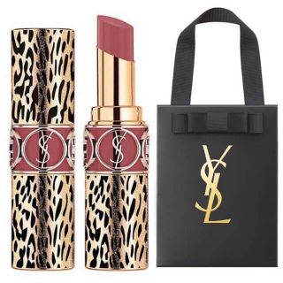 イヴサンローランボーテ(Yves Saint Laurent Beaute)の【数量限定】ギフトバック付きルージュ ヴォリュプテ シャイン コレクター140(口紅)