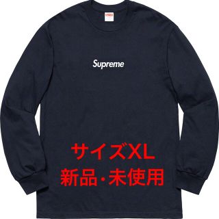 シュプリーム(Supreme)の（2020FW）Supreme Box Logo L/S Tee NAVY XL(Tシャツ/カットソー(半袖/袖なし))