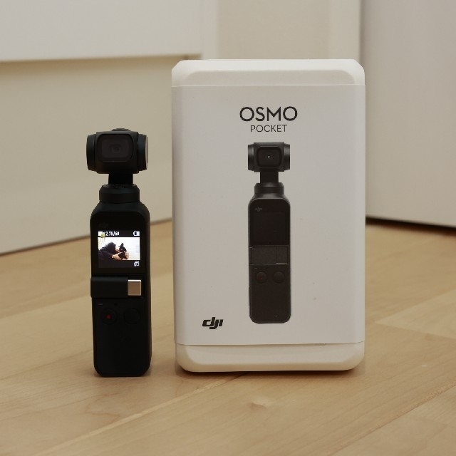 極美品 DJI OSMO POCKET 保護フィルム付ビデオカメラ