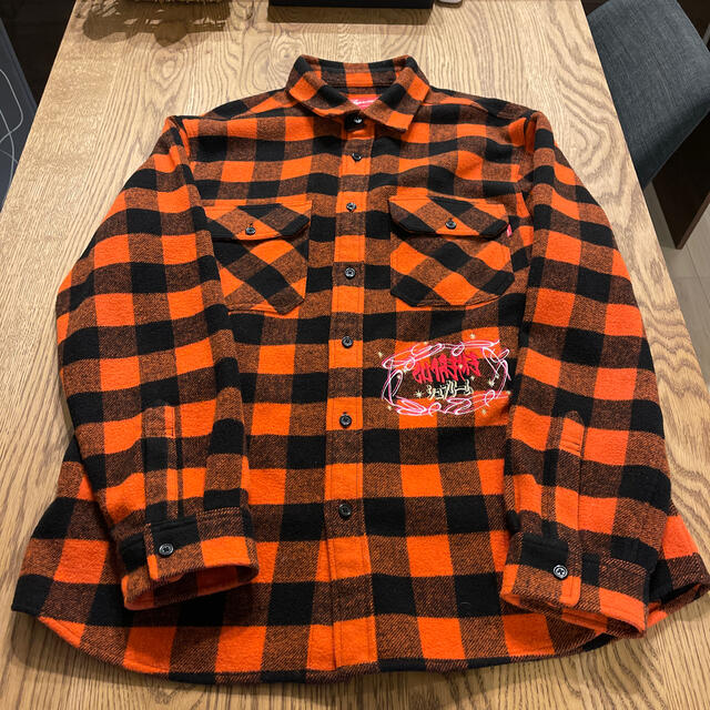 新品☆supreme 1-800 Buffalo plaid shirt