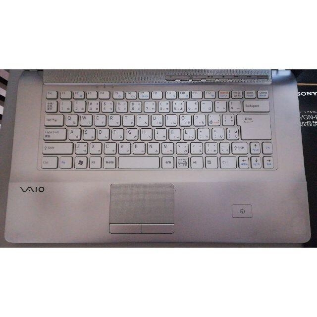 VAIO(バイオ)のVAIO type F:16インチ/地デジ/Win7/Office2007 スマホ/家電/カメラのPC/タブレット(ノートPC)の商品写真