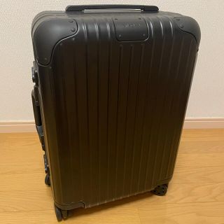 リモワ(RIMOWA)のリモワ　ハイブリッド　キャビンS  オールブラック　新品同様(トラベルバッグ/スーツケース)