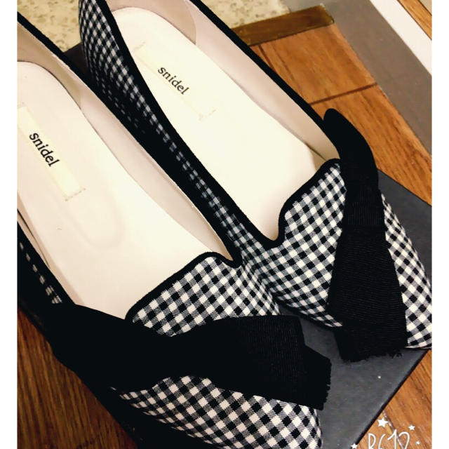 SNIDEL(スナイデル)のスナイデル♡リボンパンプス レディースの靴/シューズ(ハイヒール/パンプス)の商品写真